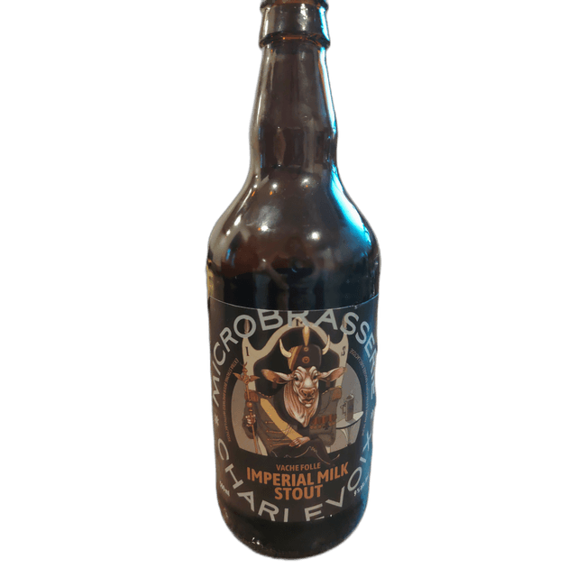 La Vache Folle Imperial Milk Stout — Microbrasserie Charlevoix