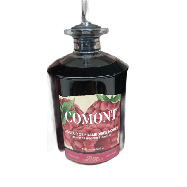 Comont Liqueur de Framboises Noires — Ferme Bourdelais